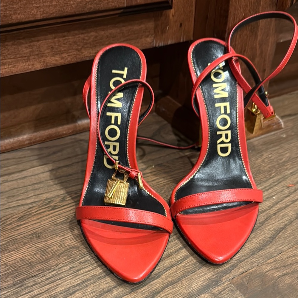 Tom Ford Red Stiletto Heels